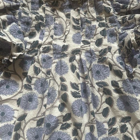 Victoria Dunn Blue Ruched Off-the-Shoulder Sundress - Picture 2 of 10